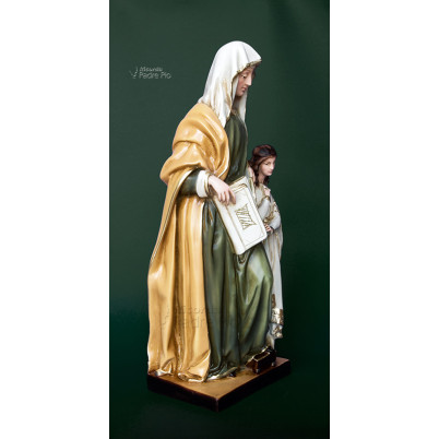 Statua Sant' Anna in resina cm40