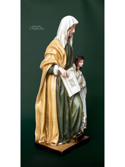Statua Sant' Anna in resina cm40