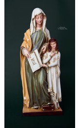 Statua Sant' Anna in resina cm40