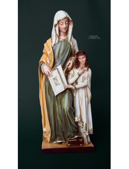 Statua Sant' Anna in resina cm40