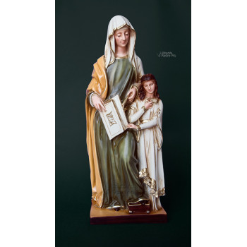 Statua Sant' Anna in resina cm40