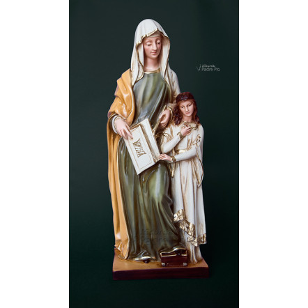 Statua Sant' Anna in resina cm40