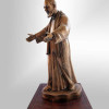 Statua Padre Pio bronzo  braccia aperte 60cm