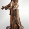 Statua Padre Pio bronzo  braccia aperte 60cm