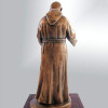 Statua Padre Pio bronzo  braccia aperte 60cm