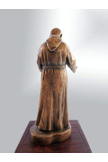 Statua Padre Pio bronzo  braccia aperte 60cm
