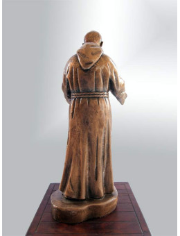 Statua Padre Pio bronzo  braccia aperte 60cm