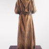 Statua Padre Pio Benedicente con stola in BRONZO fuso da 60cm a 90cm