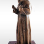 Statua Padre Pio Benedicente con stola in BRONZO fuso da 60cm a 90cm