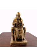 Statua Padre Pio seduto