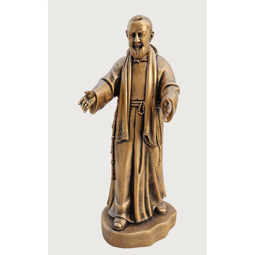 Statua Padre Pio accogliente 60cm