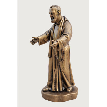 Statua Padre Pio accogliente 60cm