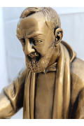 Statua Padre Pio accogliente 60cm a 115cm