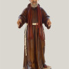 Statua Padre Pio accogliente 60 a 150cm