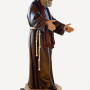 Statua Padre Pio accogliente 60 a 150cm