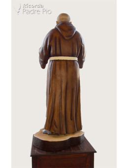 Statua Padre Pio accogliente 60 a 150cm