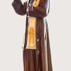 Statua Padre Pio Benedicente con stola color 92cm
