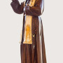 Statua Padre Pio Benedicente con stola color 92cm