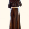 Statua Padre Pio Benedicente con stola color 92cm