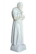 Statua Padre Pio Benedicente effetto Capodimonte 30cm