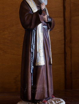 Statua Padre Pio Benedicente con stola, 40cm