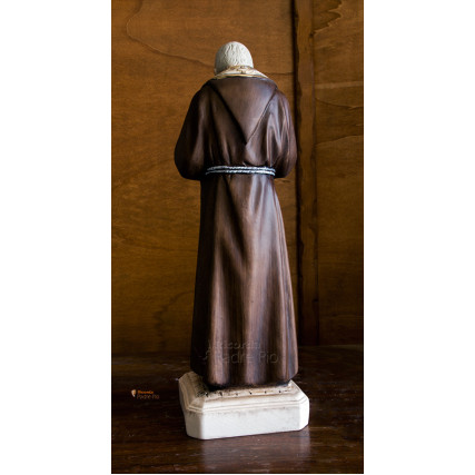 Statua Padre Pio Benedicente con stola, 40cm