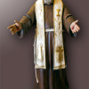 Statua Padre Pio Accogliente con stola 180cm