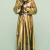 Statua Padre Pio Benedicente bronzata 30cm
