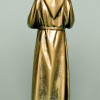 Statua Padre Pio Benedicente bronzata 20cm