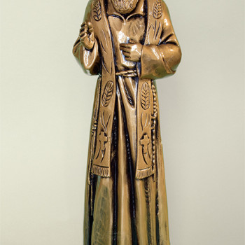 Statua Padre Pio Benedicente con stola da 50cm a 150cm