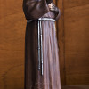 Statua Padre Pio Benedicente colorata 40cm