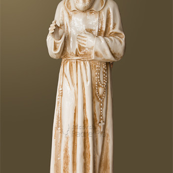 Statua Padre Pio Benedicente da 77 a 120cm