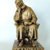 Statua Padre Pio seduto 22cm