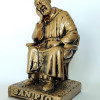 Statua Padre Pio seduto 22cm