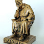 Statua Padre Pio seduto 22cm