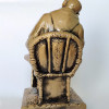 Statua Padre Pio seduto 22cm