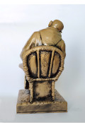Statue of Padre Pio's , 8,7in blessing sitting