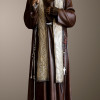 Statua Padre Pio Benedicente con stola color 77cm