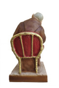 Statue of Padre Pio's , 8,7in  sitting