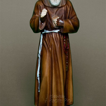 Statua Padre Pio Benedicente 20cm