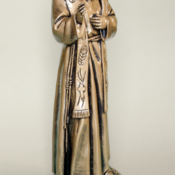 Statua Padre Pio Benedicente con stola da 50cm a 150cm