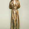 Statua Padre Pio Benedicente bronzata 40cm