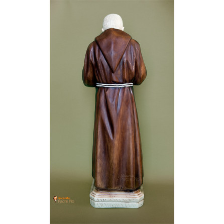 Statua Padre Pio Benedicente colorata 60cm