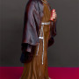 Statua Padre Pio con mantello, 50cm