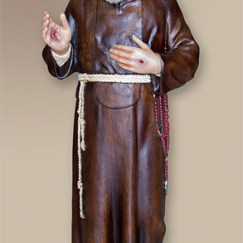 Statua Padre Pio Benedicente 120cm