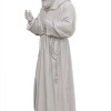 Statua Padre Pio Benedicente effetto Capodimonte 50 a 120cm
