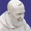 Statua Padre Pio Benedicente effetto Capodimonte 50 a 120cm