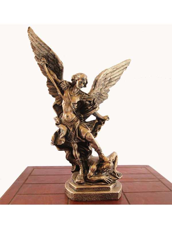 St. Michael the Archangel statue 11.8in