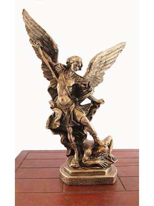 St. Michael the Archangel statue 11.8in