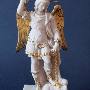 Statua San Michele Arcangelo 22cm